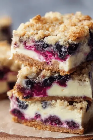 Blueberry Cream Cheese Bars