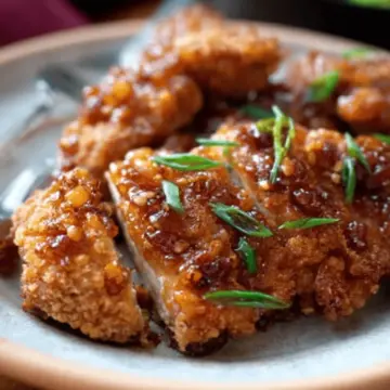 Crunchy Honey Garlic Chicken