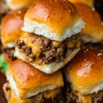 Cheeseburger Sliders (Easy, 30-min Recipe)
