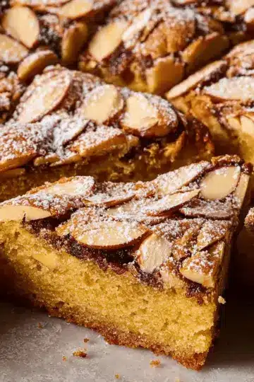 Almond Croissant Cookie Bars