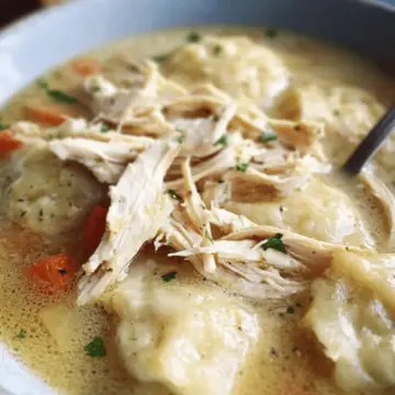 Old-Fashioned Southern Chicken and Dumplings