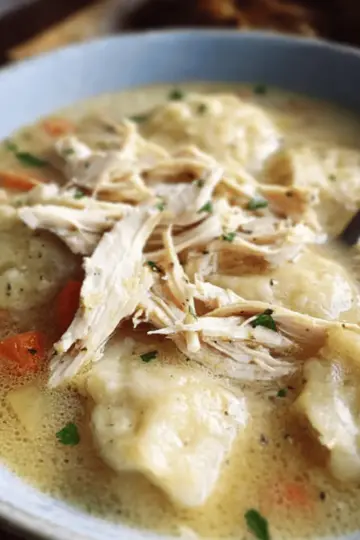 Old-Fashioned Southern Chicken and Dumplings