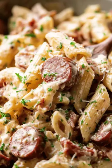 Creamy Smoked Sausage Pasta