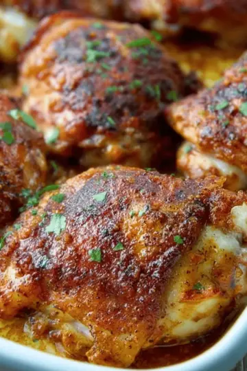 Baked Boneless Chicken Thighs