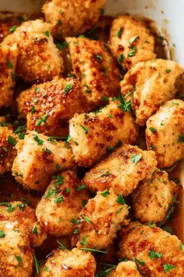Juicy Oven Baked Chicken Bites