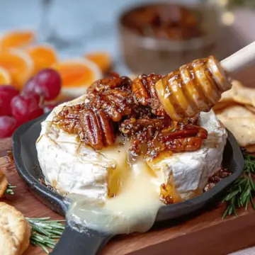 Baked Brie with Fig Jam and Pecans Recipe