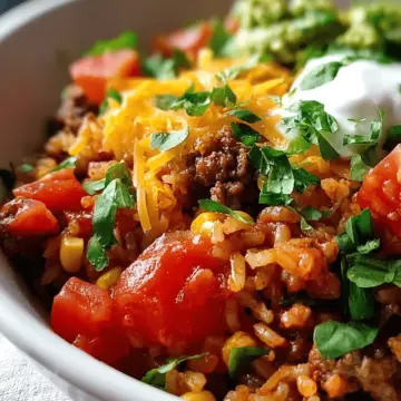 Taco Rice Bowl