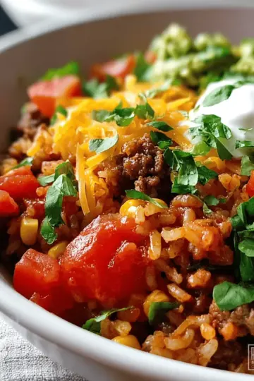 Taco Rice Bowl