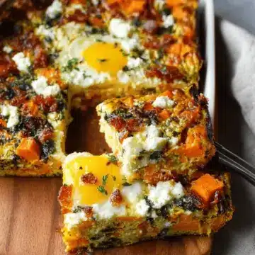 Sweet Potato & Egg Breakfast Casserole