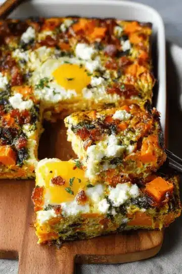 Sweet Potato & Egg Breakfast Casserole