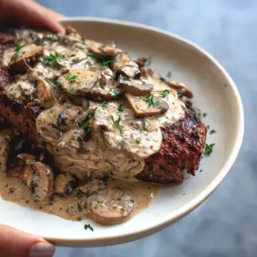 Mushroom Sauce for Steak
