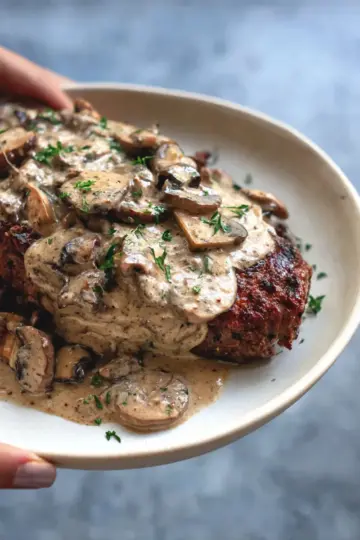 Mushroom Sauce for Steak
