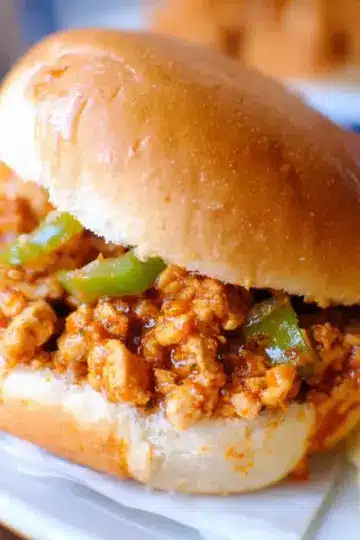 Cajun Chicken Sloppy Joes