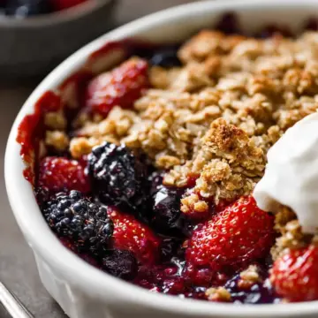 Triple Berry Crisp