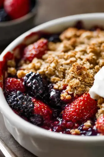 Triple Berry Crisp