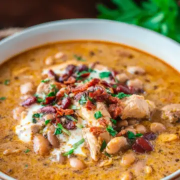 Cajun White Chicken Chili