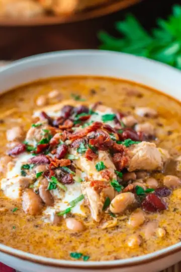 Cajun White Chicken Chili