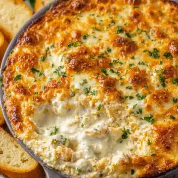 Cheesy Chicken Alfredo Dip