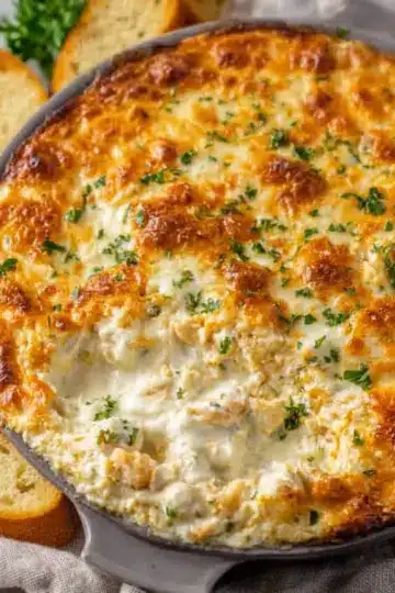 Cheesy Chicken Alfredo Dip