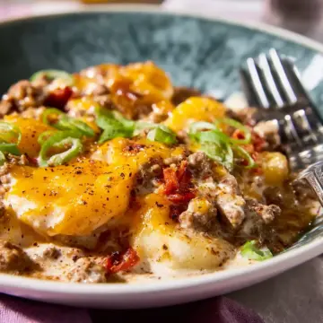 Slow Cooker Cowboy Casserole