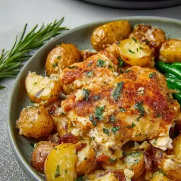 Garlic Parmesan Chicken And Potatoes
