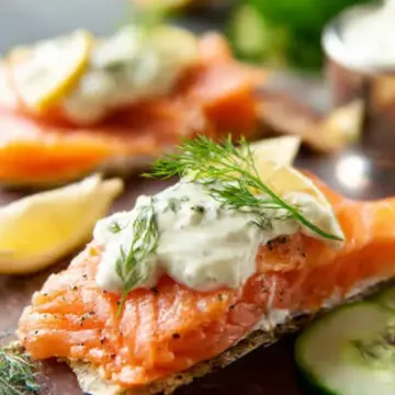 Creamy Dill Sauce for Salmon or Trout
