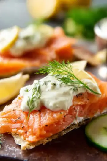 Creamy Dill Sauce for Salmon or Trout