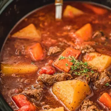 Slow Cooker Poor Man’s Stew