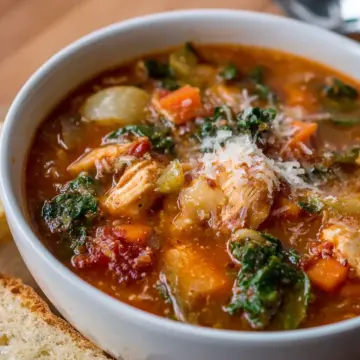 Italian Chicken and Autumn Veggie Soup