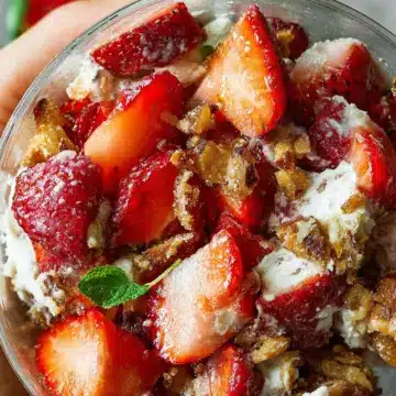 Strawberry Crackle Salad