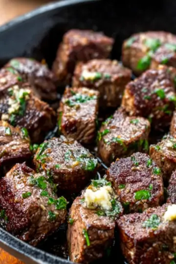 Garlic Butter Steak Bites