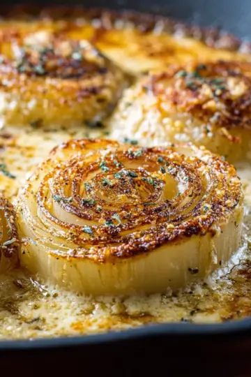 Roasted Parmesan Creamed Onions