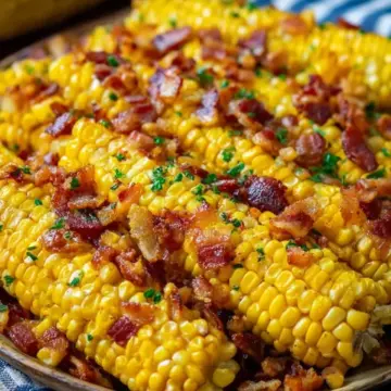 Fried Corn with Bacon