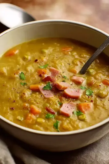 Ham and Split Pea Soup Recipe