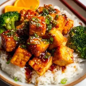 Crispy Orange Tofu | Better than Takeout!