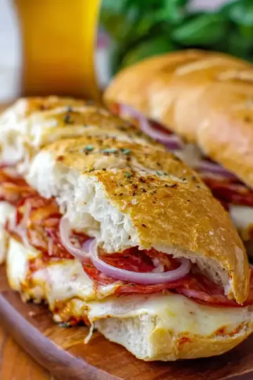 Oven-Baked Italian Subs: Cheesy, Melty, and Irresistible