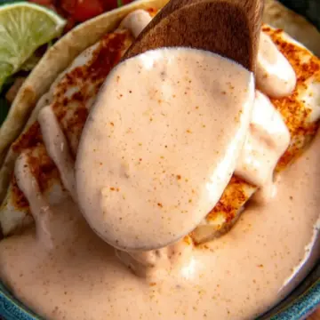 Creamy Fish Taco Sauce