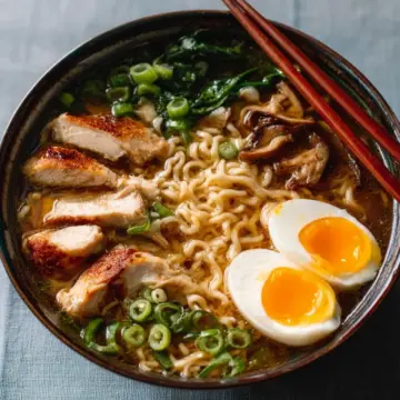 Simple Homemade Chicken Ramen
