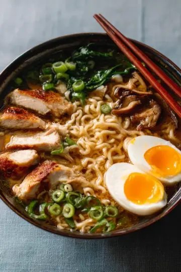 Simple Homemade Chicken Ramen