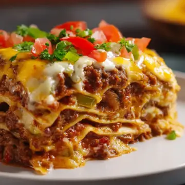Cheeseburger Lasagna