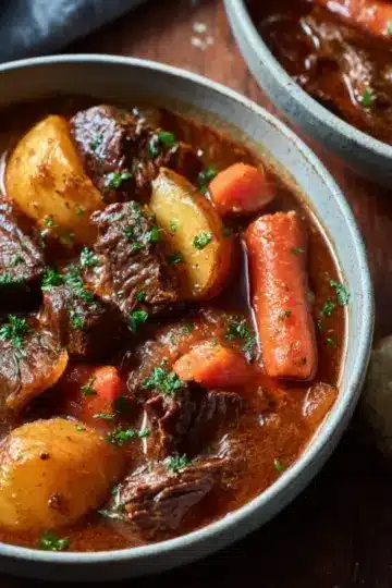Beef Stew Recipe with Carrots & Potatoes