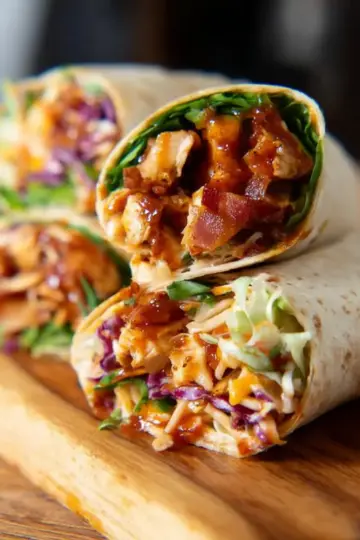 BBQ Chicken Wraps