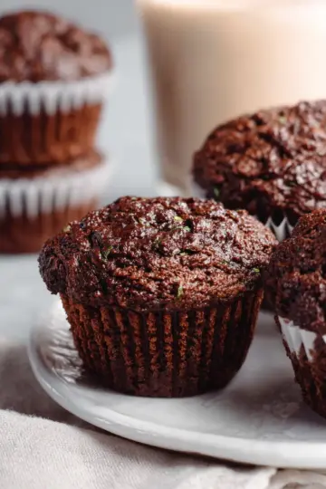 Chocolate Zucchini Muffins