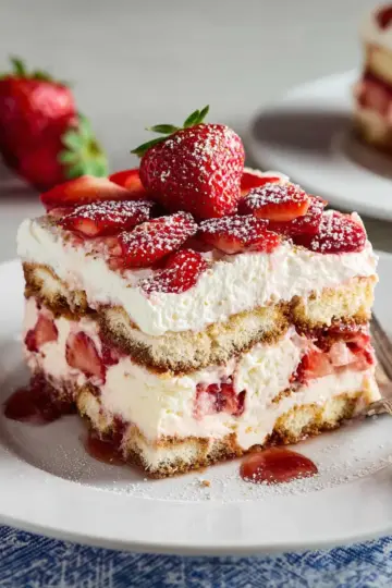 Strawberry Tiramisu