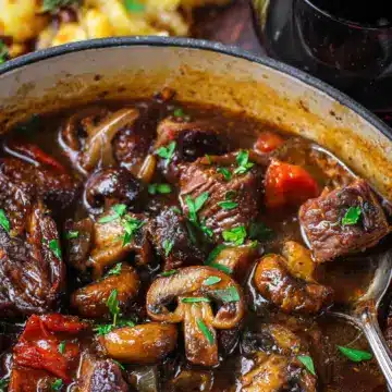 Wild Mushroom and Beef Stew