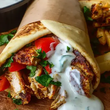 Chicken Shawarma with Garlic Sauce
