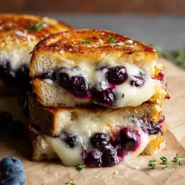 Blueberry White Cheddar Grilled Cheese