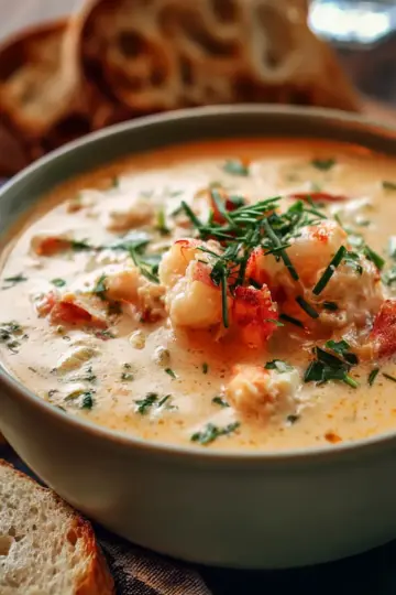 Crab and Shrimp Seafood Bisque