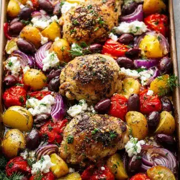 Greek Sheet Pan Chicken