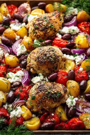Greek Sheet Pan Chicken